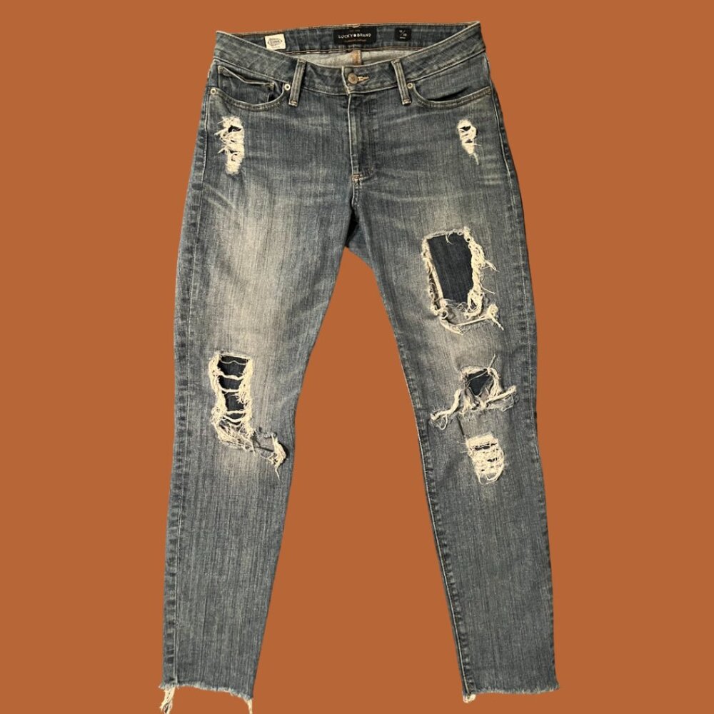 Lucky Brand - Sasha Super Skinny Ankle Jeans (Size 10/30) - Picture 1 of 6